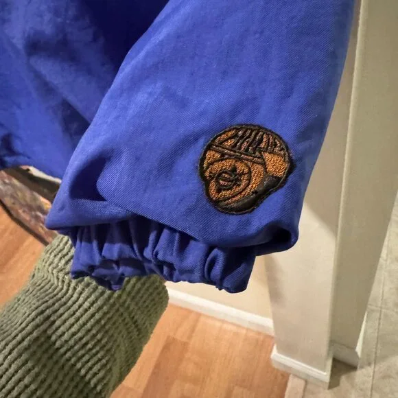 **Official Licensed Champion NY Giants Vintage Stadium Jacket – Size Medium**